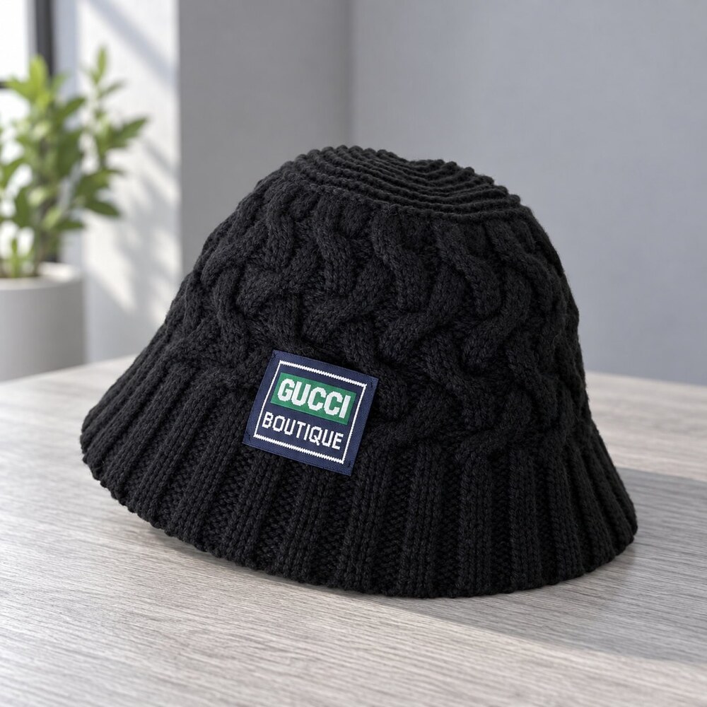 Gucci Cable Knit Bucket Hat - Picture 4 of 6